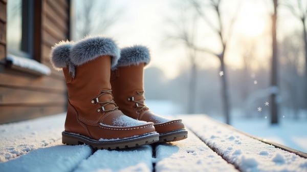 Affrontez l'hiver sans frisson avec des bottes fourrées