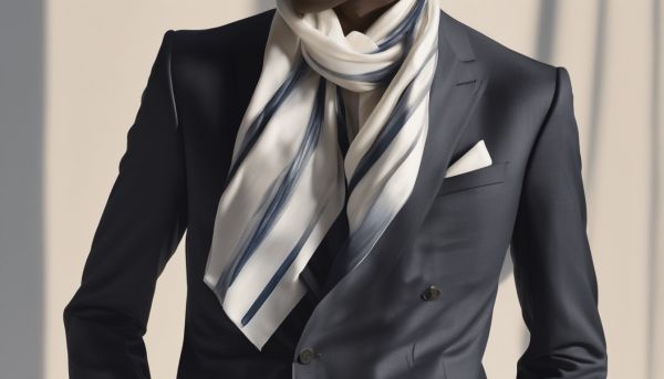 Incontournable : Le foulard qui sublime votre costume chic